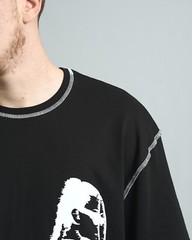 Oversized T-shirt OGONPUSHKA Chix black