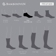 Women’s Bamboo Ankle Socks – Soft & Breathable (8 Pack)-629