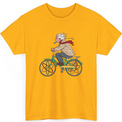 Atomic Bicycle Science Professor Men Kids Chemistry T-Shirt