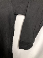 Asos Design Black Worldwide Graphic Doube Sided Long Sleeve T-Shirt Size M MEDIU