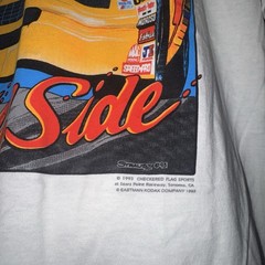 Vtg 1993 Ernie Irvan Kodak Film Nascar Racing Wild Side T Shirt Men’s L Rare NWT