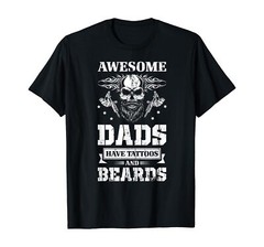 USA Tattooist Inking Tatted Fathers Day Gift Inked Dad Tattoo T-Shirt