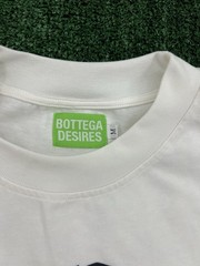 Bottega Desires ‘Rodman’ T-Shirt Mens Size Med White Cropped Style