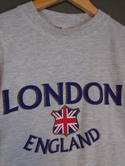 London England Graphic Tourist Tee Short Sleeve T Shirt Gray Men’s Size Medium