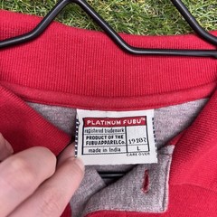 Vintage Fubu Fat Albert Shirt Mens Large Junkyard Gang Long Sleeve 90s Red y2k