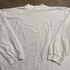 Vintage Nike Shirt Mens 2XL White Long Sleeve Mock Neck Swoosh ACG Thermal USA