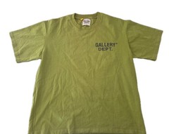 Gallery Dept Souvenir T-Shirt Olive Mens Large 100% Authentic