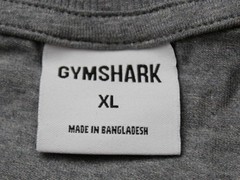 Gymshark Men’s Power Oversized Fit t-Shirt CN6 Charcoal Core Marl Size XL NWT