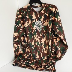 UPF50+ Men’s Sun Protection Long Sleeve Quick Drying Camouflage Print XXL