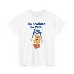 No Scotland, No Party T-Shirt • Euro 2024. Vintage . Tartan Army S-5XL