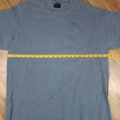 Vintage Yosemite Mist Trail T-Shirt Mens L Blue Hike Nature Outdoor Souvenir 90s