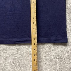 3sixteen Shirt Mens Large Blue Indigo Navy Heavyweight Tee Crew Neck Made In USA