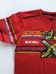 Men’s Bucheli T Shirt,Italian Style,Cotton,Slim Fit,Stretch M…..A10.A