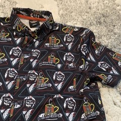 Death Wish Coffee Co. | Men’s Polo All Over Print Size Small