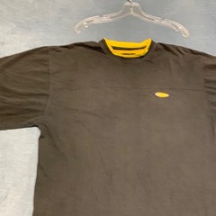 Silver Point T Shirt Mens XL Black Cotton Mesh Lined Casual Crew Neck Summer Tee