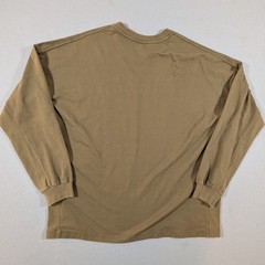 YoungLA Long Sleeve T-Shirt Mens Medium Olive Green Relaxed Fit