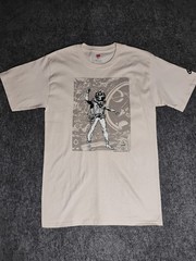 RARE VINTAGE Graphitti Designs Wally Wood Spaceman NEW Beige T-Shirt Size Small