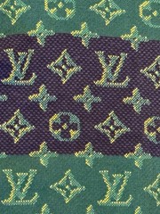 Louis Vuitton Monogram Short Sleeved Crewneck tee shirt dark night blue sz L