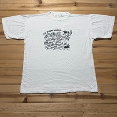Vintage 1996 KG Dattenberg 60 Jahre German Carnival Monkey Graphic T-Shirt Large