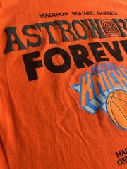 TRAVIS SCOTT ASTROWORLD NEW YORK KNICKS MSG EXCLUSIVE Medium Rap Music NBA Rare
