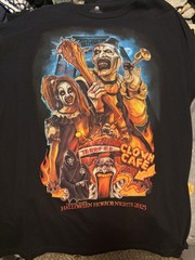 Universal Studios Halloween Horror Nights 2025 Terrifier Art the Clown Cafe 2XL