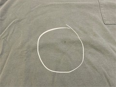 Set of (2) Goodthreads Long Sleeve Pocket T-Shirts in Men’s XXL Green and Gray
