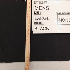 Playstation Casual Crew Neck Short Sleeve Graphic Shirt Mens Size L Black 13768