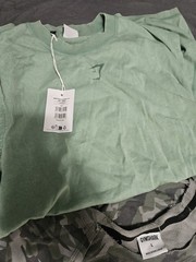 Gymshark Oversized T-shirts Mens Size Large Lot Of 8 Shirts Huge Lot EUC