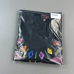 Vintage PGB Gepetto Shirt Mens 2XL Black Southwestern Beaded Gem Studded Art Tee