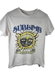 Sublime What I Got T-Shirt Size Small White Classic Sun Logo Ska Punk Rock Band