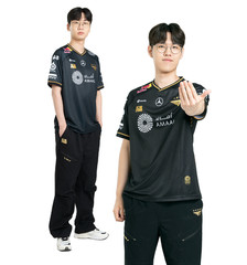 2025 T1 Worlds Uniform Black Jersey League of Legends LOL / From Official store