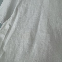COMME des GARCONS SHIRT Invader T-shirt Large Cotton Asymmetrical Print
