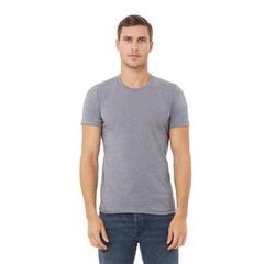 5 Pack Bella Canvas Mens Heather T Shirts Short Sleeve Crew Neck Tees Large C5
