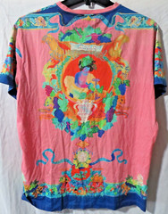 Versace Taylor Fit Andy Dixon Caravaggio Double Sided Designer T Shirt Size L