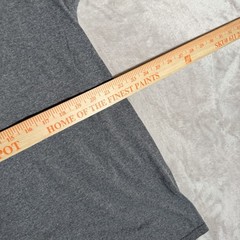 VTG Jordan Shirt Mens Large Gray Jump Man Air MJ Logo Basketball Adult Y2K