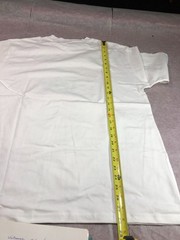 New, T shirt, colorful prints: “Taiwan, touch your heart” White XL