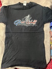 GREAT WOLF LODGE BLACK T-SHIRT GRAPHIC MENS SIZE M (The Duck CO.)