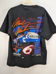 Vintage NASCAR Checkered Flag Sports Mark Martin 90’s T-Shirt Men’s Size Large