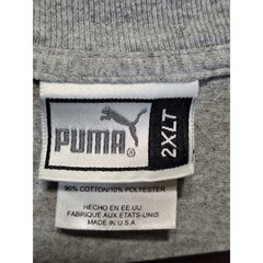 Puma T Shirt Mens 2XLT Grey Milwaukee Bucks Basketball Vintage 90s Streetwear