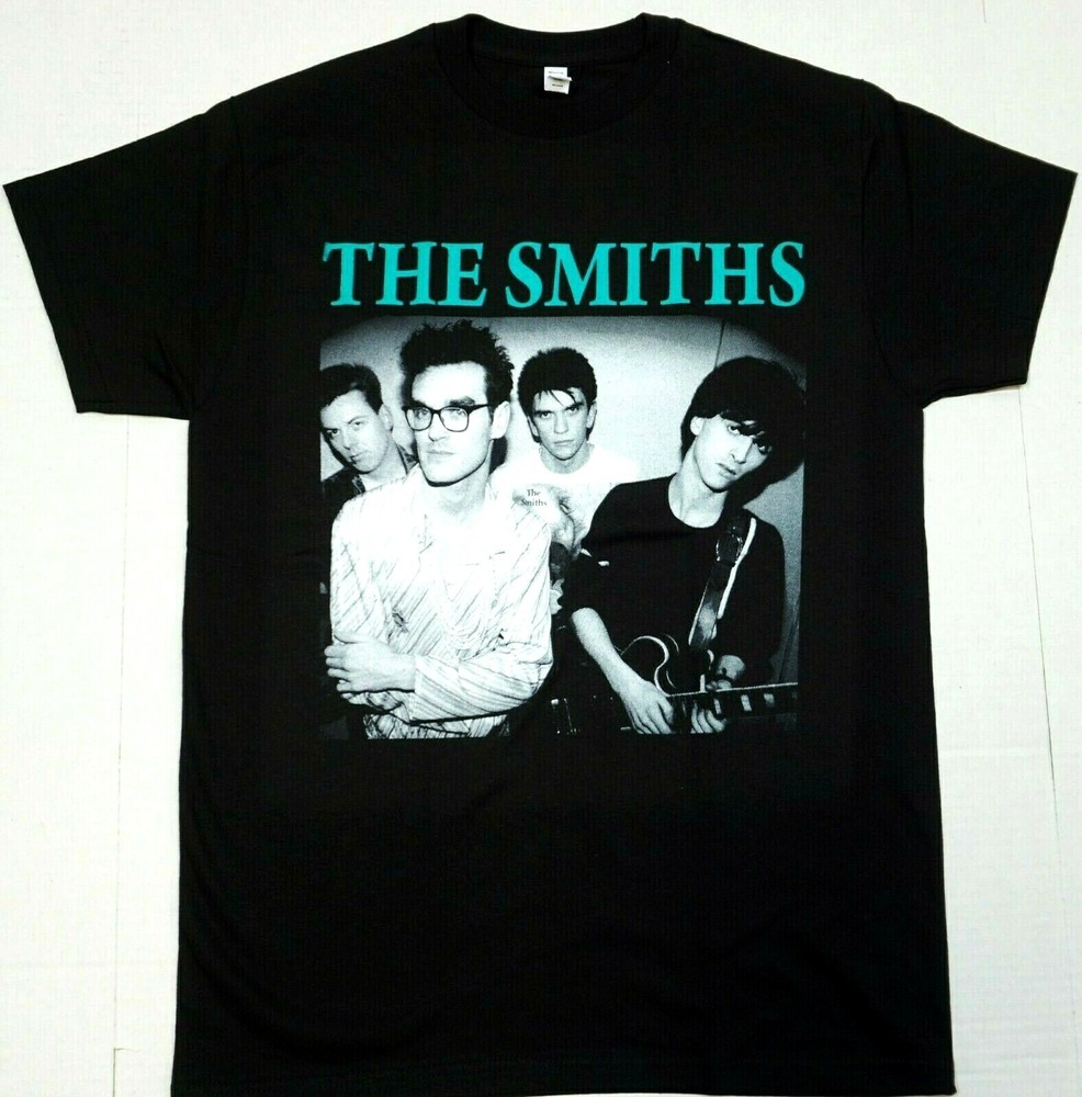 The SMITHS T-shirt Morrissey Alt Indie Rock Band Adult Men’s Tee Black New