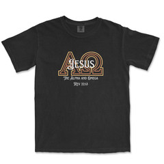 The Alpha and Omega Shirt Christian Shirts for Men Graphic Jesus Shirts For Men