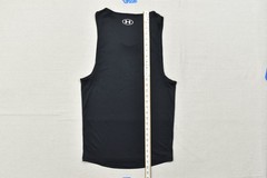 Under Armour Men’s Tech Training Tank Top Size Small Black HeatGear Sleeveless