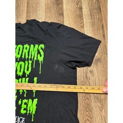 Ripple Junction Beetlejuice T-Shirt Mens XL Black Unisex Sandworms Quote Good