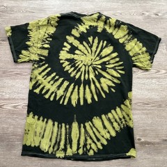Brooklyn Mint Notorious BIG TShirt Mens M Biggie Baby Kanji Tie Dye Black Yellow