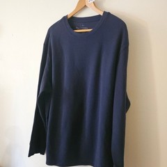 3 Waffle Knit Long Sleeve Thermal Crewneck Shirts