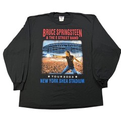 Bruce Springsteen 2003 Shea Stadium Tour Shirt Large Long Sleeve