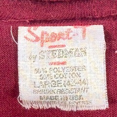 Vintage Sandpiper Bay Shirt Adult Small Maroon Single Stitch 90s Port St Lucie
