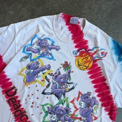 VTG 90s RARE Grateful Dead Atlanta Olympics Liquid Blue AOP Graphic Shirt Men XL