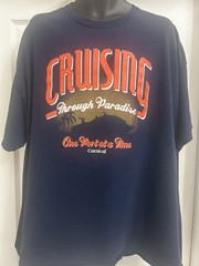 CARNIVAL CRUISE LINE CRUISING THROUGH PARADISE – 3XL BLUE T-SHIRT