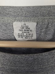 Vtg 80s US Army Faded PFU Shirt Large Military PE Track Gray Single Stitch
